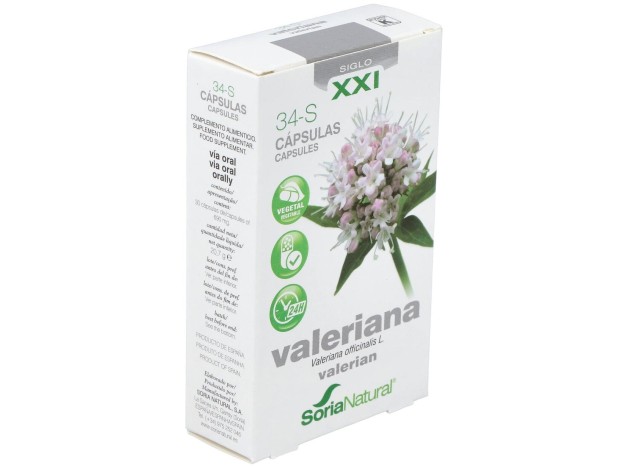 Soria Natural Valeriana Retard 30-S 30Cáps