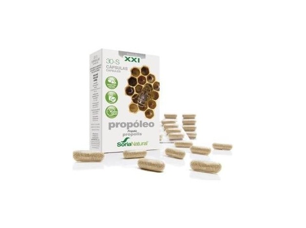 Soria Natural 30-S Propóleo Xxl 30 Cápsulas