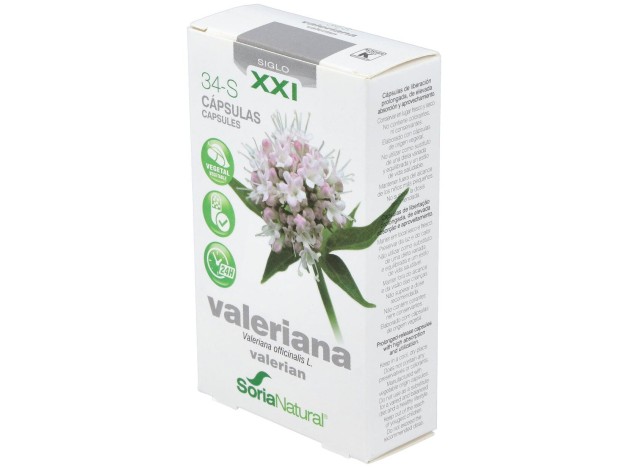 Soria Natural Valeriana Retard 30-S 30Cáps