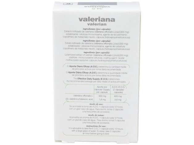 Soria Natural Valeriana Retard 30-S 30Cáps