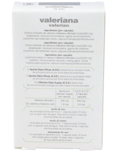 Soria Natural Valeriana Retard 30-S 30Cáps