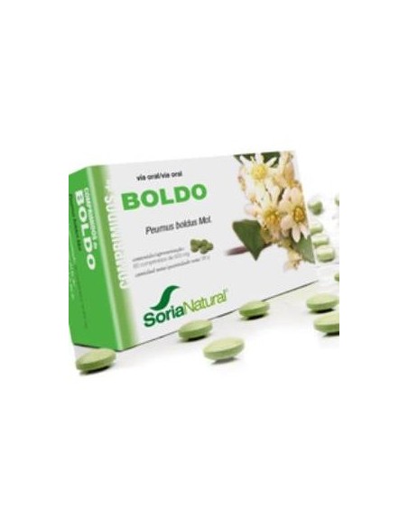 Soria Natural Boldo Comprimidos 60Comp