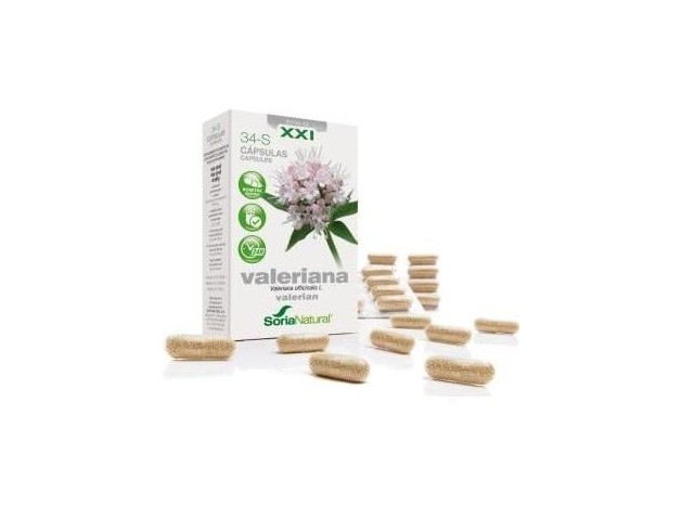 Soria Natural Valeriana Retard 30-S 30Cáps