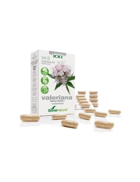 Soria Natural Valeriana Retard 30-S 30Cáps