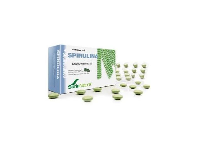 Soria Natural Spirulina 60Comp