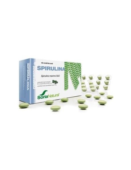Soria Natural Spirulina 60Comp