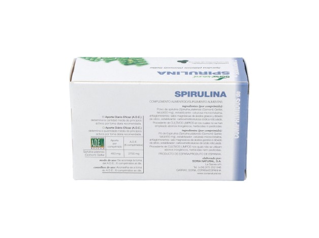 Soria Natural Spirulina 60Comp