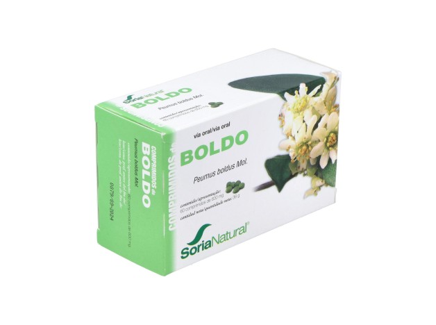 Soria Natural Boldo Comprimidos 60Comp