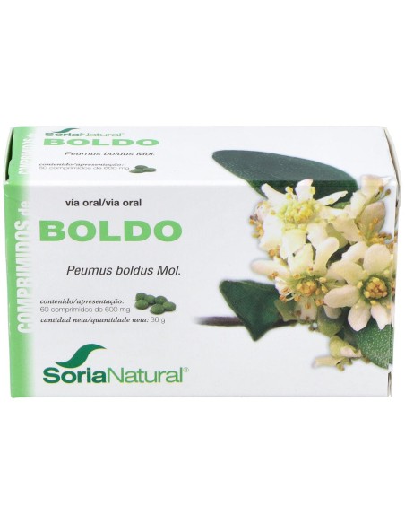 Soria Natural Boldo Comprimidos 60Comp