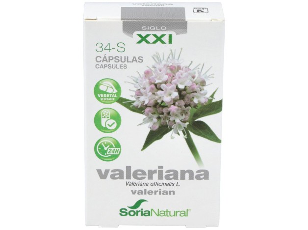 Soria Natural Valeriana Retard 30-S 30Cáps