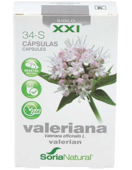 Soria Natural Valeriana Retard 30-S 30Cáps