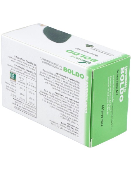 Soria Natural Boldo Comprimidos 60Comp