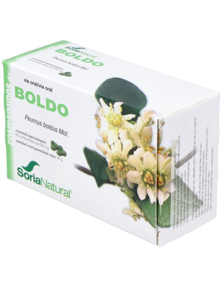 Soria Natural Boldo Comprimidos 60Comp