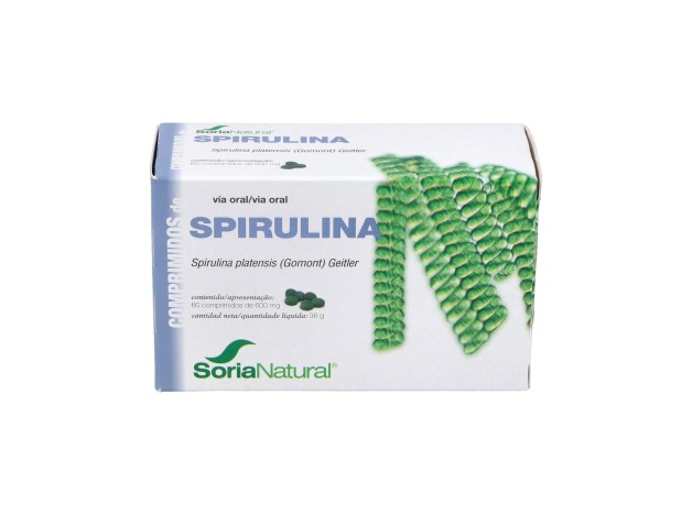 Soria Natural Spirulina 60Comp