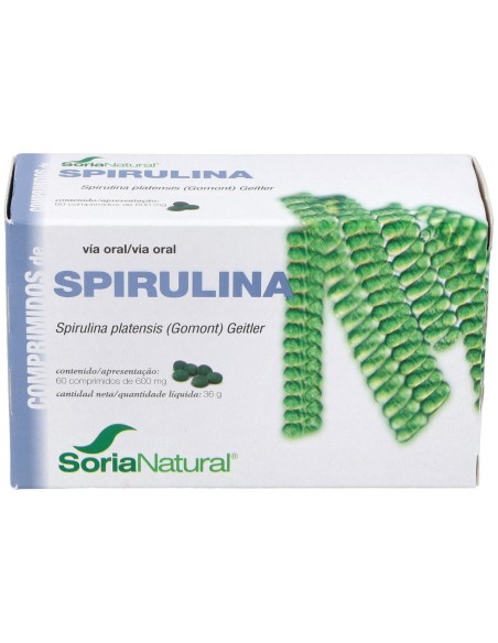 Soria Natural Spirulina 60Comp