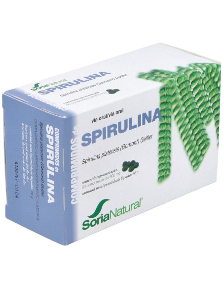 Soria Natural Spirulina 60Comp