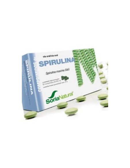 Soria Natural Spirulina 60Comp