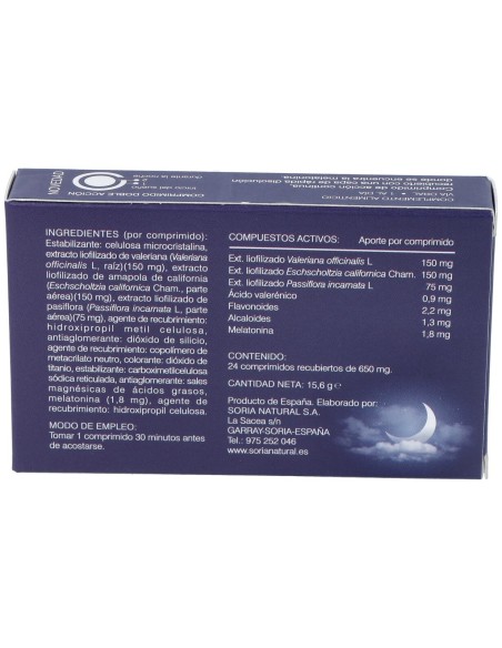 Soria Natural Sedaner Sueño 24Comp