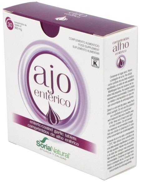 Soria Ajo Entérico 30Comp