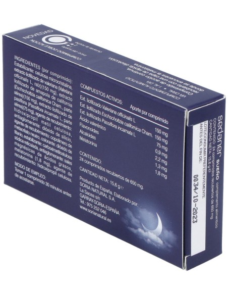 Soria Natural Sedaner Sueño 24Comp