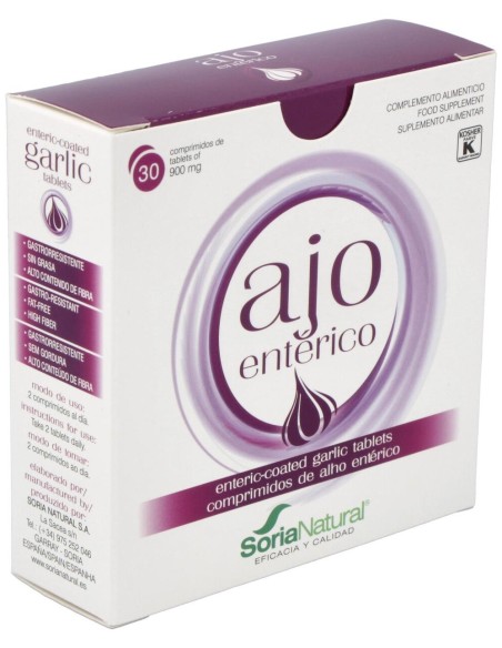Soria Ajo Entérico 30Comp
