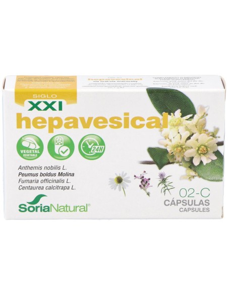 Cap.C 02 Hepavesical Xxi (Boldo Complex)30Cap.