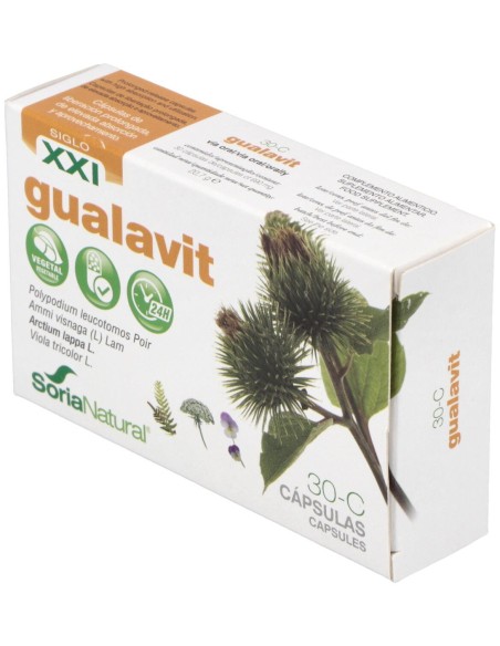 Gualavit Xxi 30 Capsulas Soria Natural