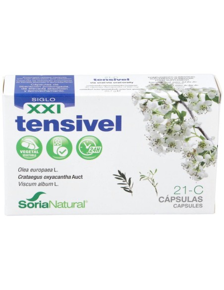 Cap.C-21 Tensivel Xxi Olivo+Esp. Blanco 30Cap.