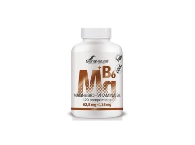 Magnesio+Vit B6 Liberacion Sostenida 1550Mg 120Com