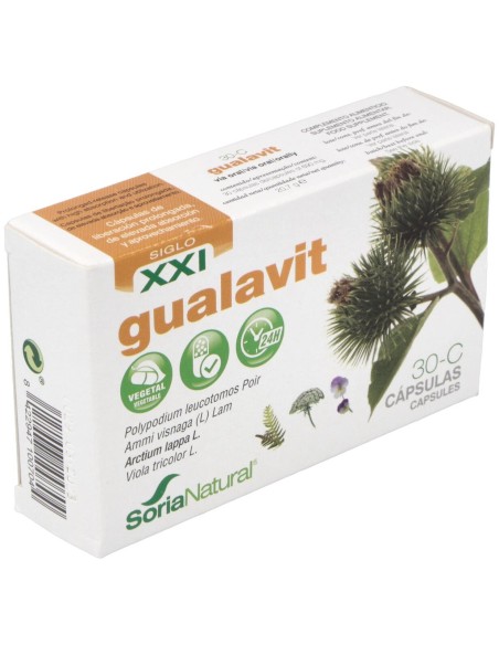 Gualavit Xxi 30 Capsulas Soria Natural
