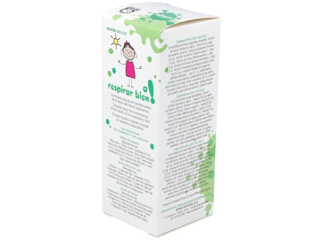 Xarope Infantil Soria Natural Para Respirar Bem...