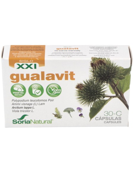 Gualavit Xxi 30 Capsulas Soria Natural