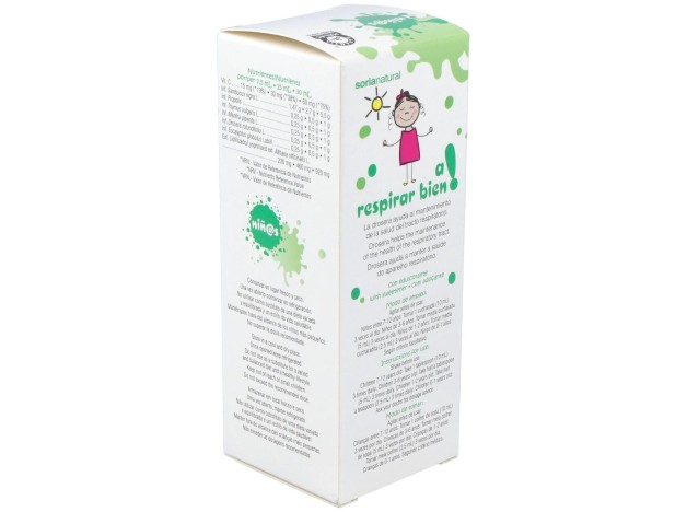 Xarope Infantil Soria Natural Para Respirar Bem...