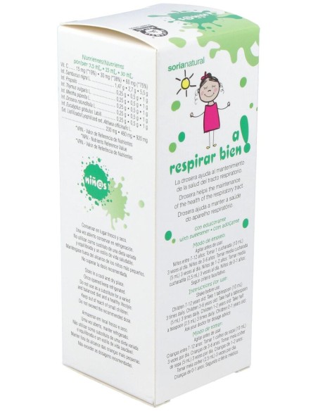 Xarope Infantil Soria Natural Para Respirar Bem 150Ml