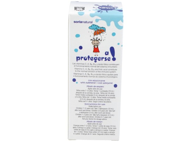 Soria Natural Jarabe Infantil A Protegerse 150Ml