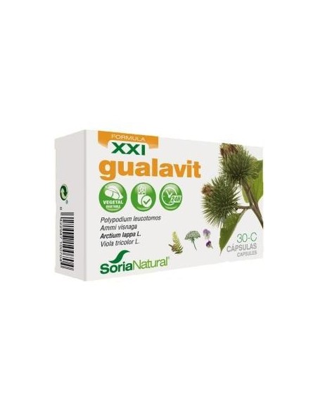 Gualavit Xxi 30 Capsulas Soria Natural