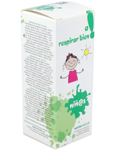 Xarope Infantil Soria Natural Para Respirar Bem 150Ml