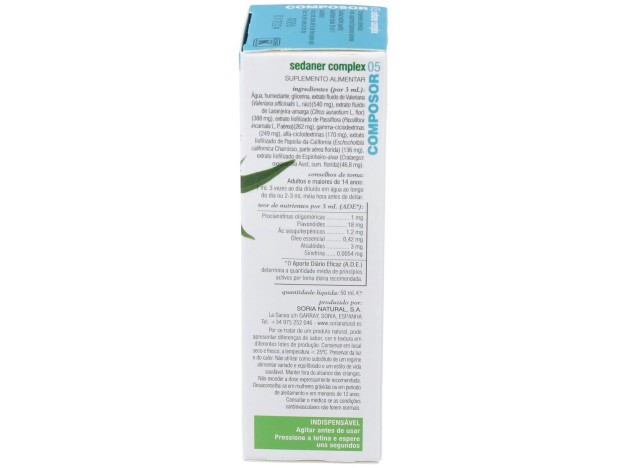 Composor 05 Sedaner Complex Xxi 50Ml.