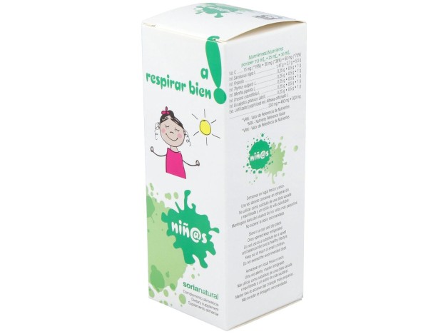 Xarope Infantil Soria Natural Para Respirar Bem...