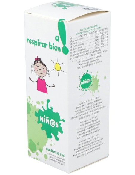 Xarope Infantil Soria Natural Para Respirar Bem 150Ml
