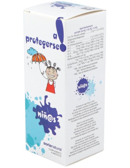 Soria Natural Jarabe Infantil A Protegerse 150Ml