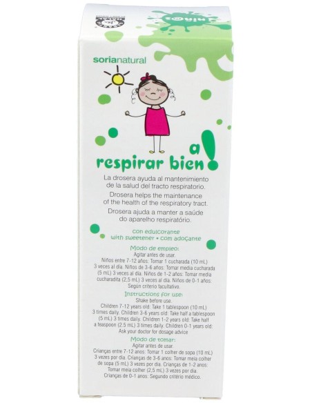 Xarope Infantil Soria Natural Para Respirar Bem 150Ml