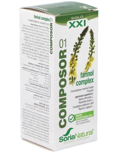 Soria Natural Composor 1 Farinol Complex Xxi