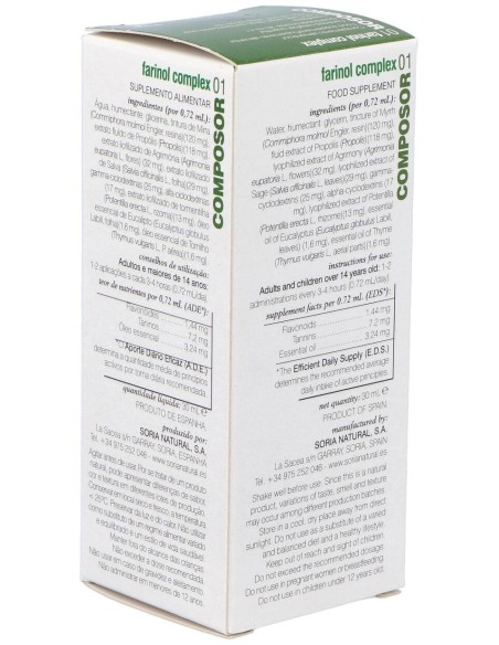 Soria Natural Composor 1 Farinol Complex Xxi