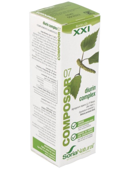 Soria Natural Composor 07 - Diurin Complex 50 Ml