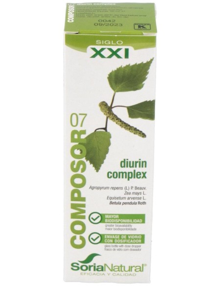 Soria Natural Composor 07 - Diurin Complex 50 Ml