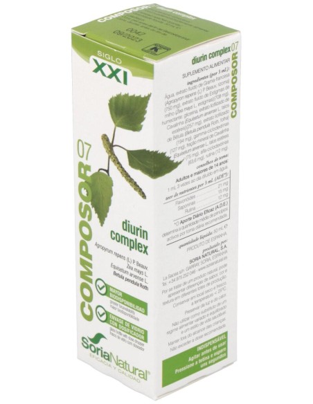 Soria Natural Composor 07 - Diurin Complex 50 Ml
