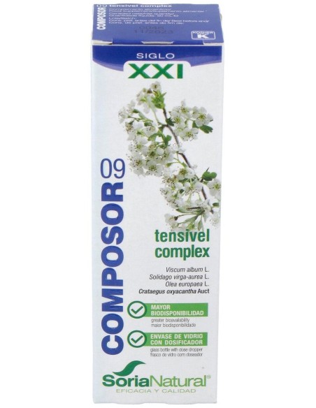 Soria Natural Composor 09 - Tensivel Complex 50Ml