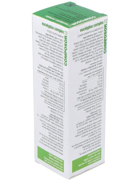 Composor 12 Eucalyptus Complex Xxi 50Ml.