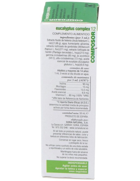 Composor 12 Eucalyptus Complex Xxi 50Ml.